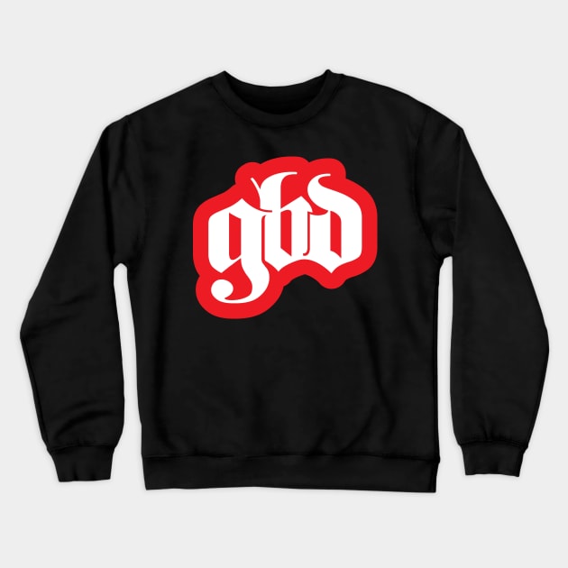 Gimmick By Design Monogram Logo Crewneck Sweatshirt by Gimmickbydesign